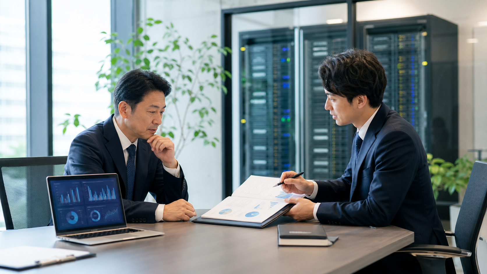 GPUサーバー節税の相談風景