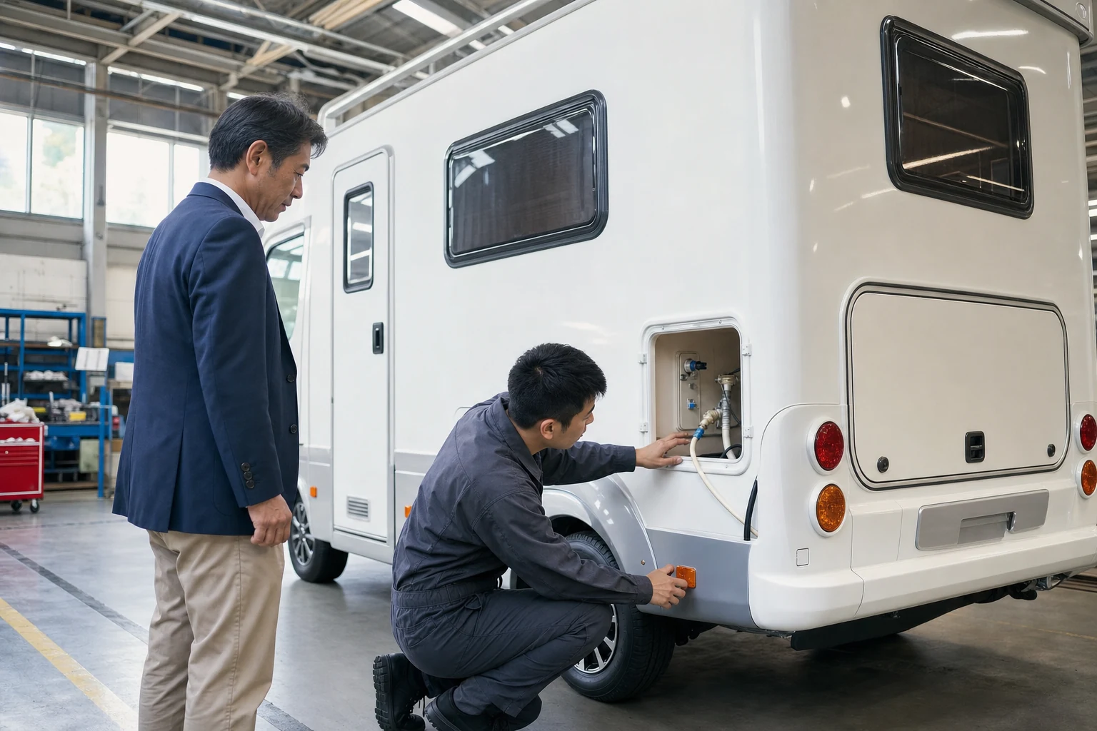 キャンピングカー 節税の費用確認