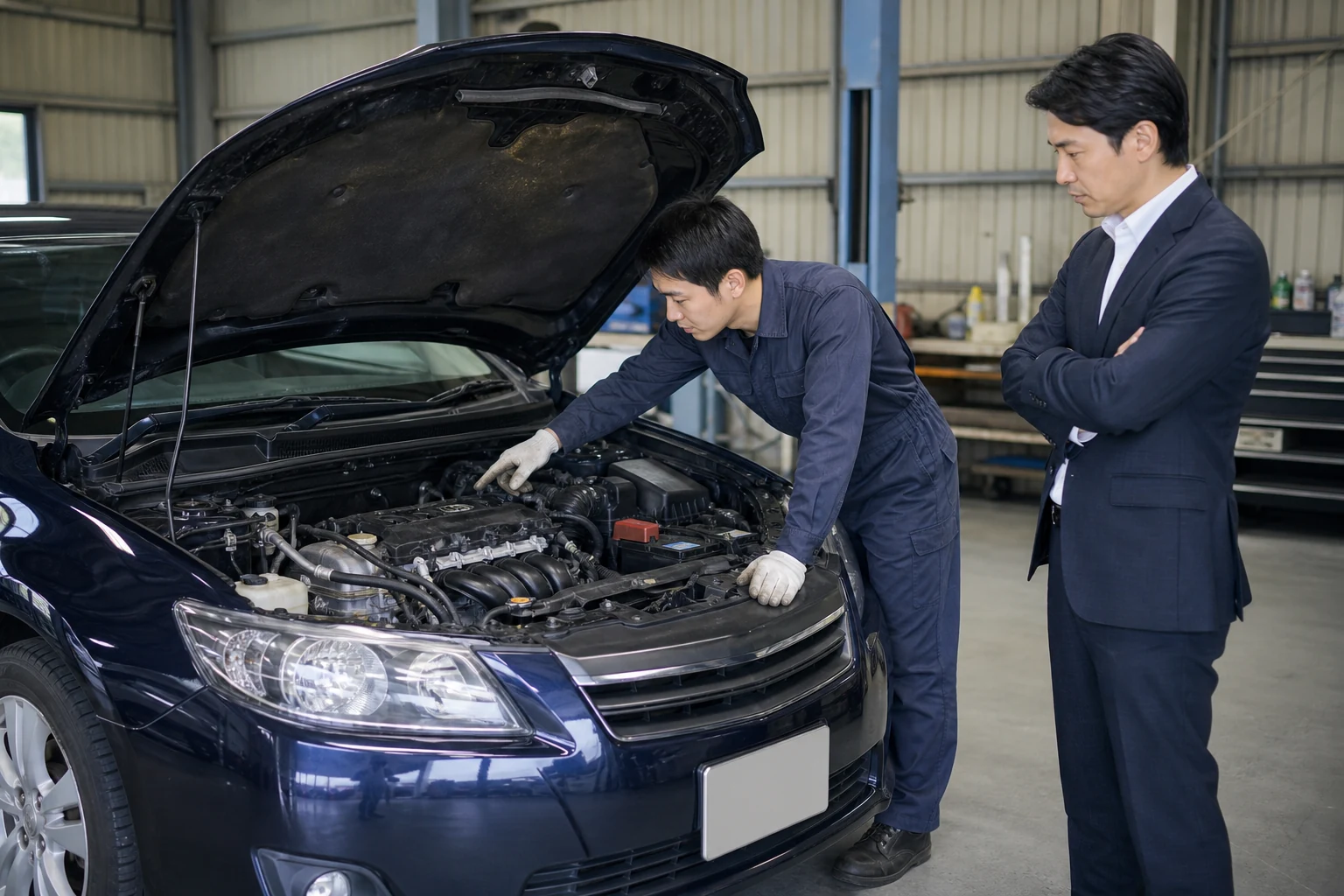 中古車 節税の費用確認
